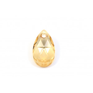 Pendentif Swarovski pear (6106) 22mm crystal golden shadow